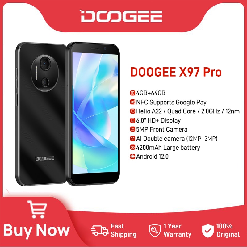 DOOGEE X97  Ʈ, 6.0 ġ HD ÷, G25..